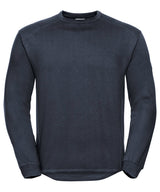 Heavy-duty crew neck sweatshirt — French Navy