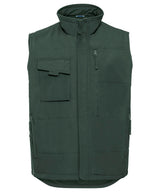 Heavy-duty gilet — Bottle Green