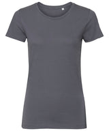 Women's pure organic tee — Convoy Grey