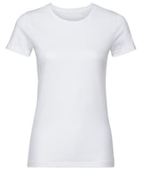 Women's pure organic tee — White
