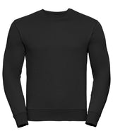 Set-in sleeve sweatshirt — Black*†