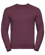 Set-in sleeve sweatshirt — Burgundy