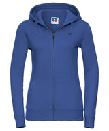 Women's authentic zipped hooded sweatshirt — Bright Royal
