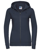 Women's authentic zipped hooded sweatshirt — French Navy*