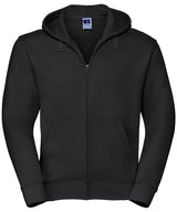 Authentic zipped hooded sweat — Black*†