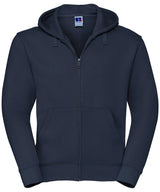 Authentic zipped hooded sweat — French Navy*†