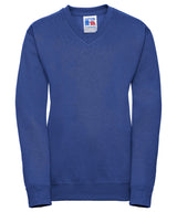 Kids v-neck sweatshirt — Bright Royal