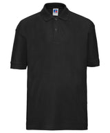 Kids polo shirt — Black