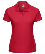 Women's classic polycotton polo — Classic Red
