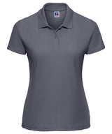 Women's classic polycotton polo — Convoy Grey