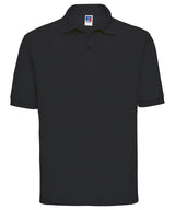 Classic polycotton polo — Black*†