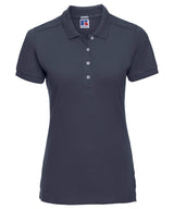Women's stretch polo — French Navy
