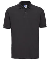 Classic cotton piqué polo — Black*