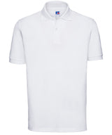 Classic cotton piqué polo — White*