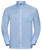 Long sleeve easycare Oxford shirt — Oxford Blue