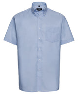 Short sleeve easycare Oxford shirt — Oxford Blue