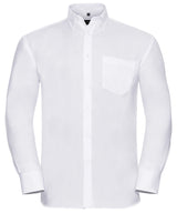 Long sleeve ultimate non-iron shirt — White