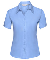 Women's short sleeve ultimate non-iron shirt — Bright Sky
