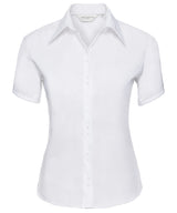 Women's short sleeve ultimate non-iron shirt — White