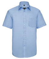 Short sleeve ultimate non-iron shirt — Bright Sky