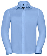 Long sleeve tailored ultimate non-iron shirt — Bright Sky