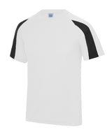 Contrast cool T — Arctic White/Jet Black