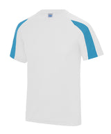 Contrast cool T — Arctic White/Sapphire Blue