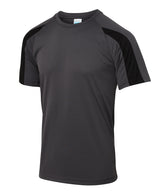 Contrast cool T — Charcoal/Jet Black