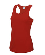Women's cool vest — Fire Red