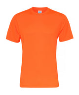 Cool smooth T — Electric Orange