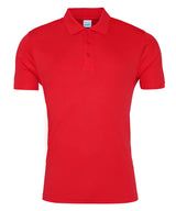 Cool smooth polo — Fire Red