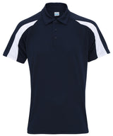Contrast cool polo — French Navy/Arctic White