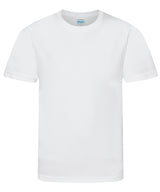Kids cool smooth T — Arctic White