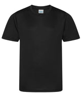 Kids cool smooth T — Jet Black