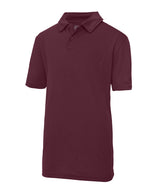 Kids cool polo — Burgundy