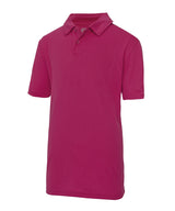 Kids cool polo — Hot Pink