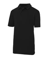 Kids cool polo — Jet Black