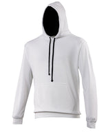 Varsity hoodie — Arctic White/French Navy