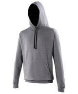 Varsity hoodie — Charcoal/Jet Black*