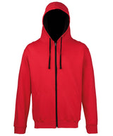 Varsity zoodie — Fire Red/Jet Black