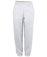 College cuffed sweatpants — Heather Grey