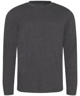 Triblend T long sleeve — Heather Charcoal
