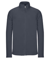 Full-zip microfleece jacket — Convoy Grey