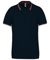 Short sleeve polo shirt — Navy