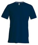 Short-sleeved crew neck T-shirt — Navy