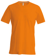 Short-sleeved crew neck T-shirt — Orange