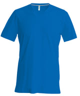 Men's short-sleeved V-neck T-shirt — Royal Blue