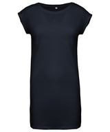 Ladies' long T-shirt — Navy