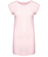 Ladies' long T-shirt — Pale Pink