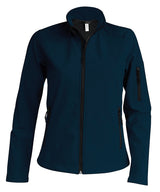 Ladies' softshell jacket — Navy